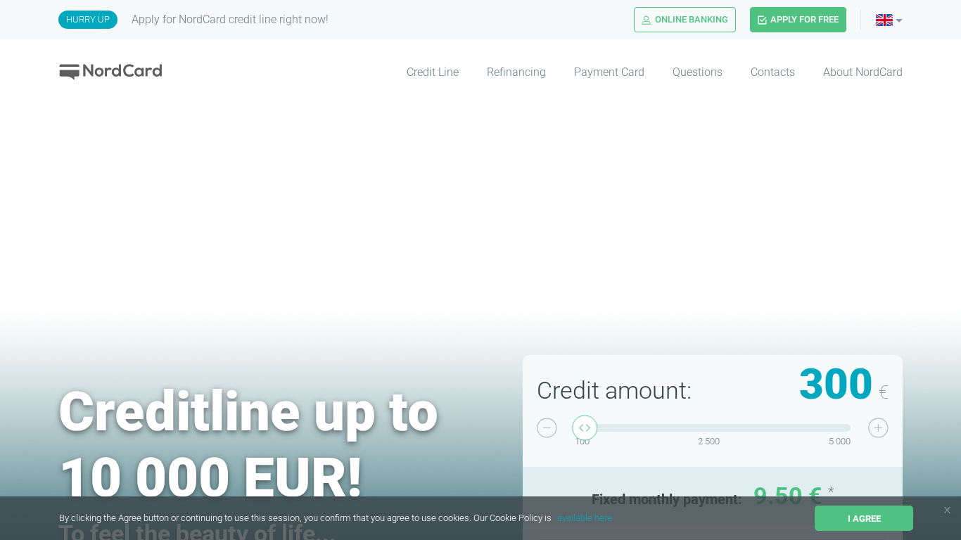 Programma di affiliazione NordCard