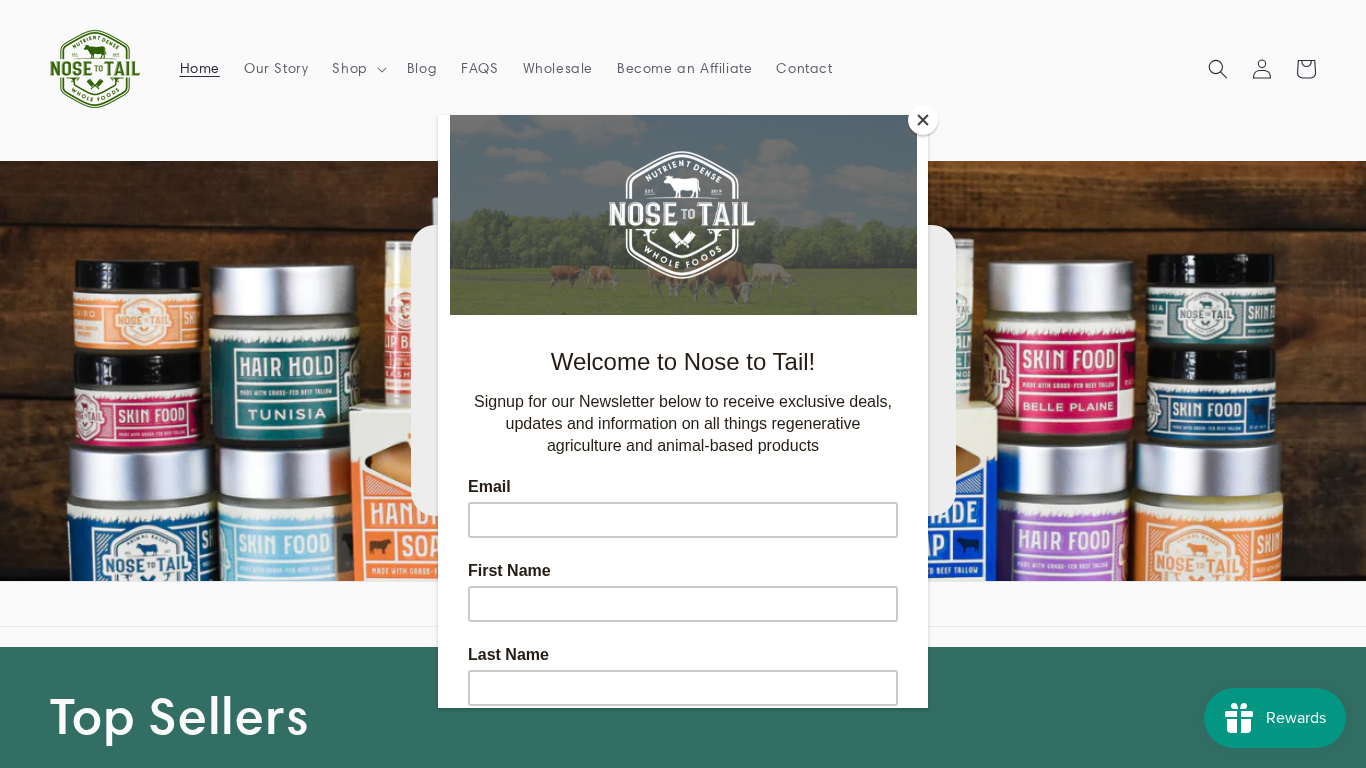 Programma di Affiliazione Nose To Tail