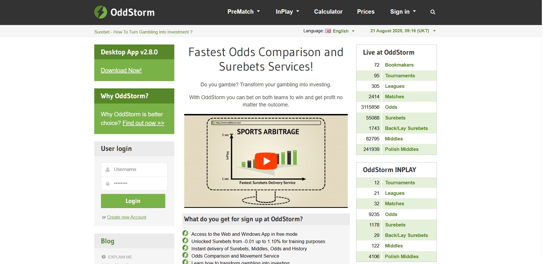 Programma di Affiliazione OddStorm