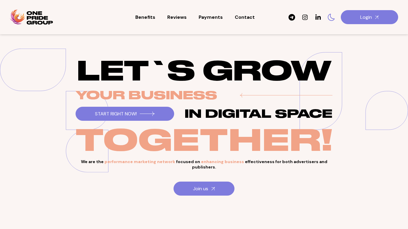 Programma di Affiliazione OnePride Group