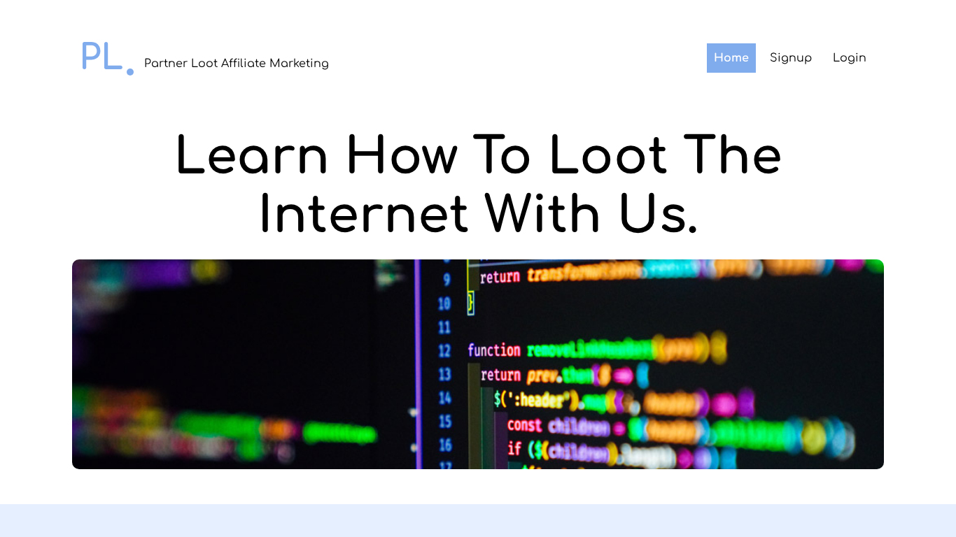 Programma di Affiliazione Partner Loot