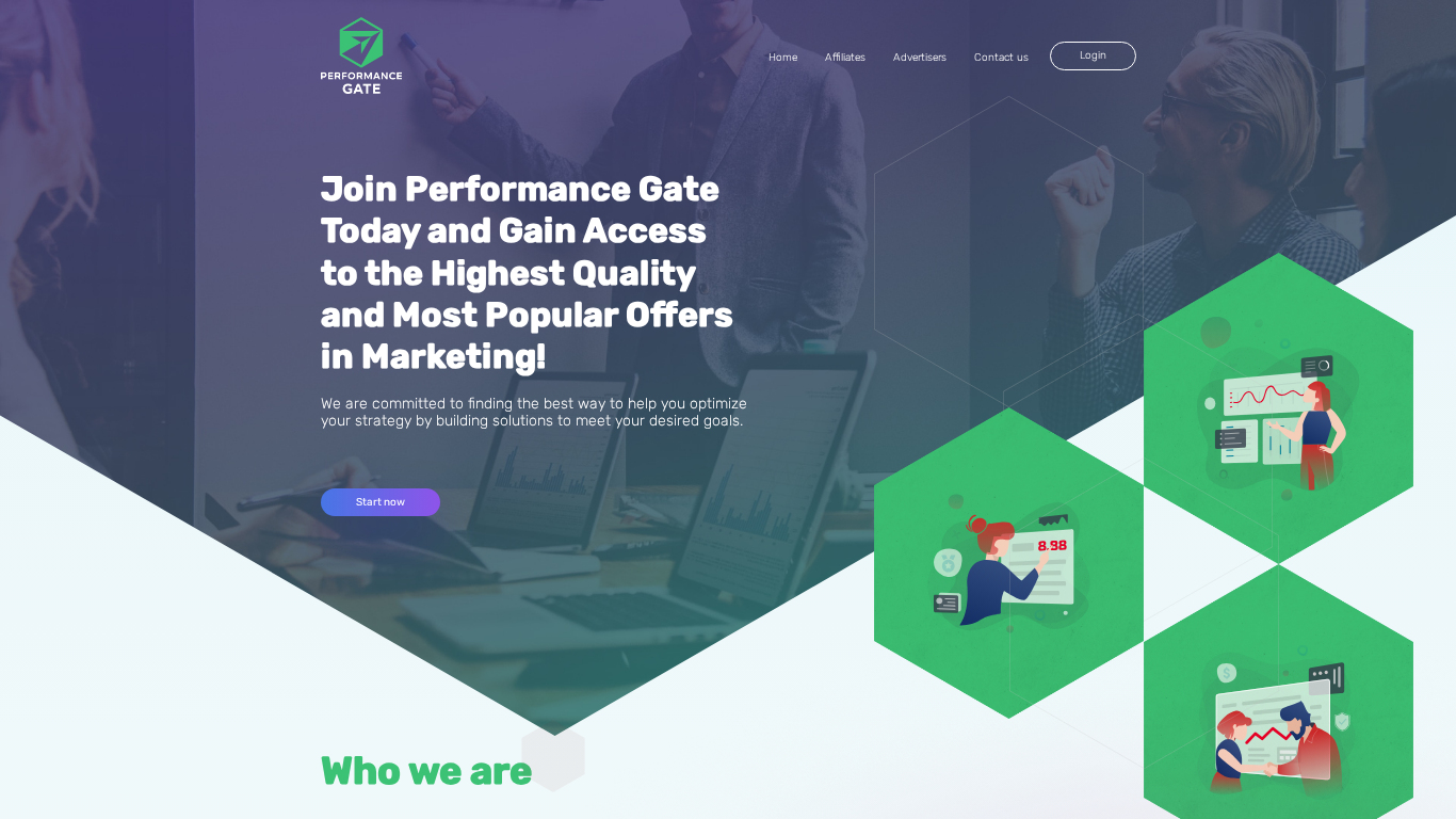Programma di affiliazione Performance Gate