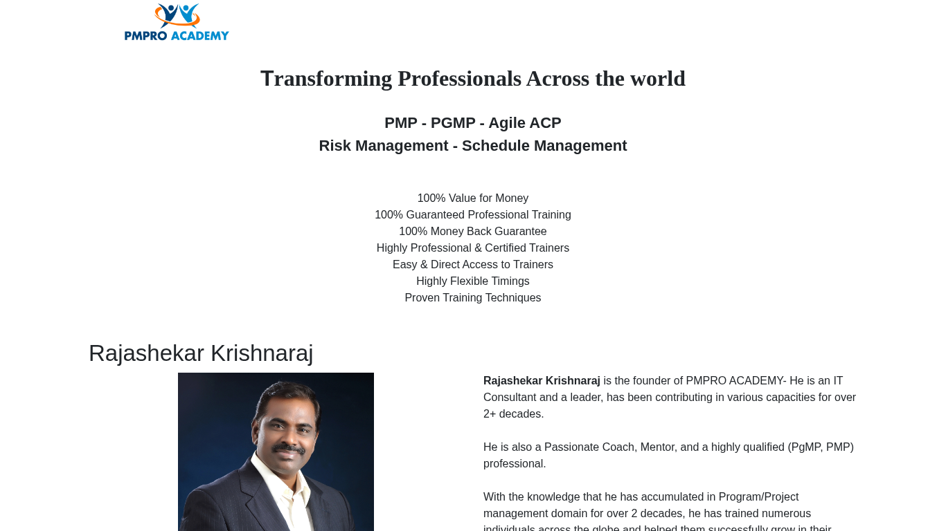 Programma di Affiliazione PM PRO Academy