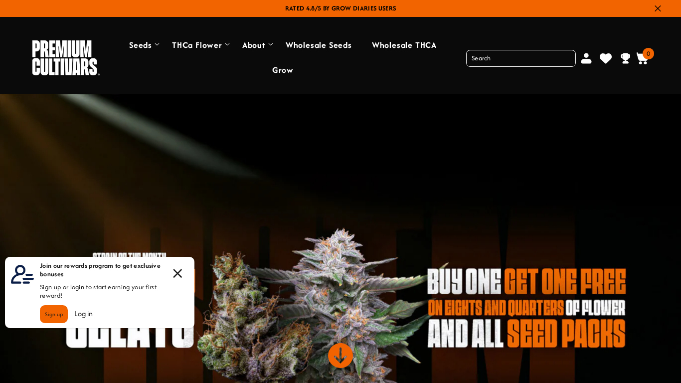 Programma di Affiliazione Premium Cultivars Seed