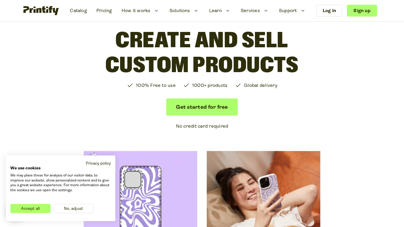 Programma di Affiliazione Printify