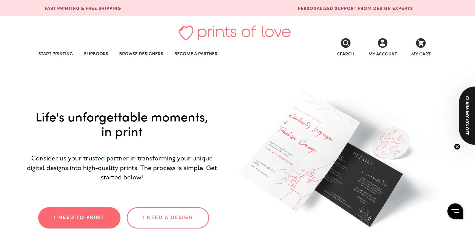 Programma di Affiliazione Prints of Love