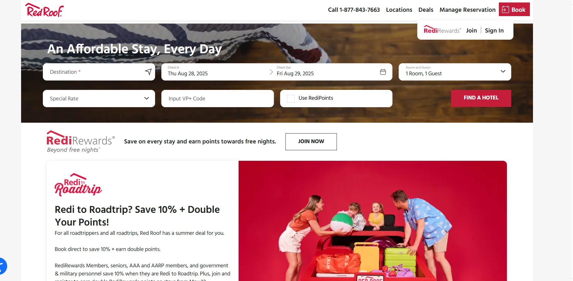 Programma di Affiliazione Red Roof