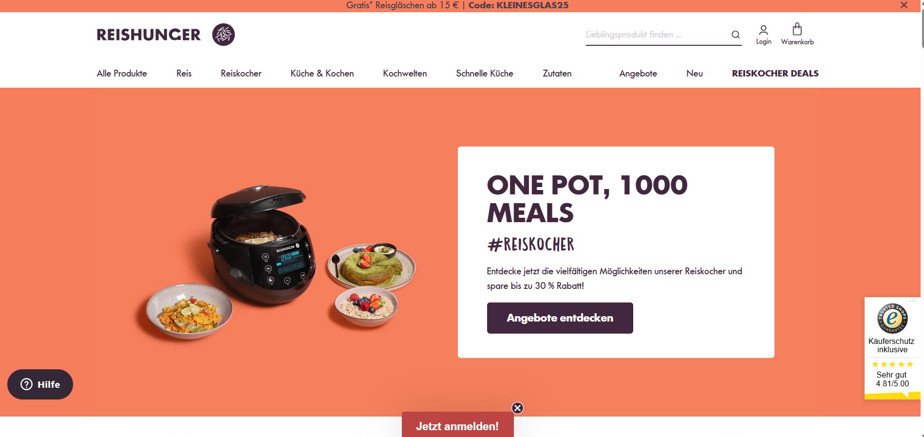 Programma di Affiliazione Reishunger