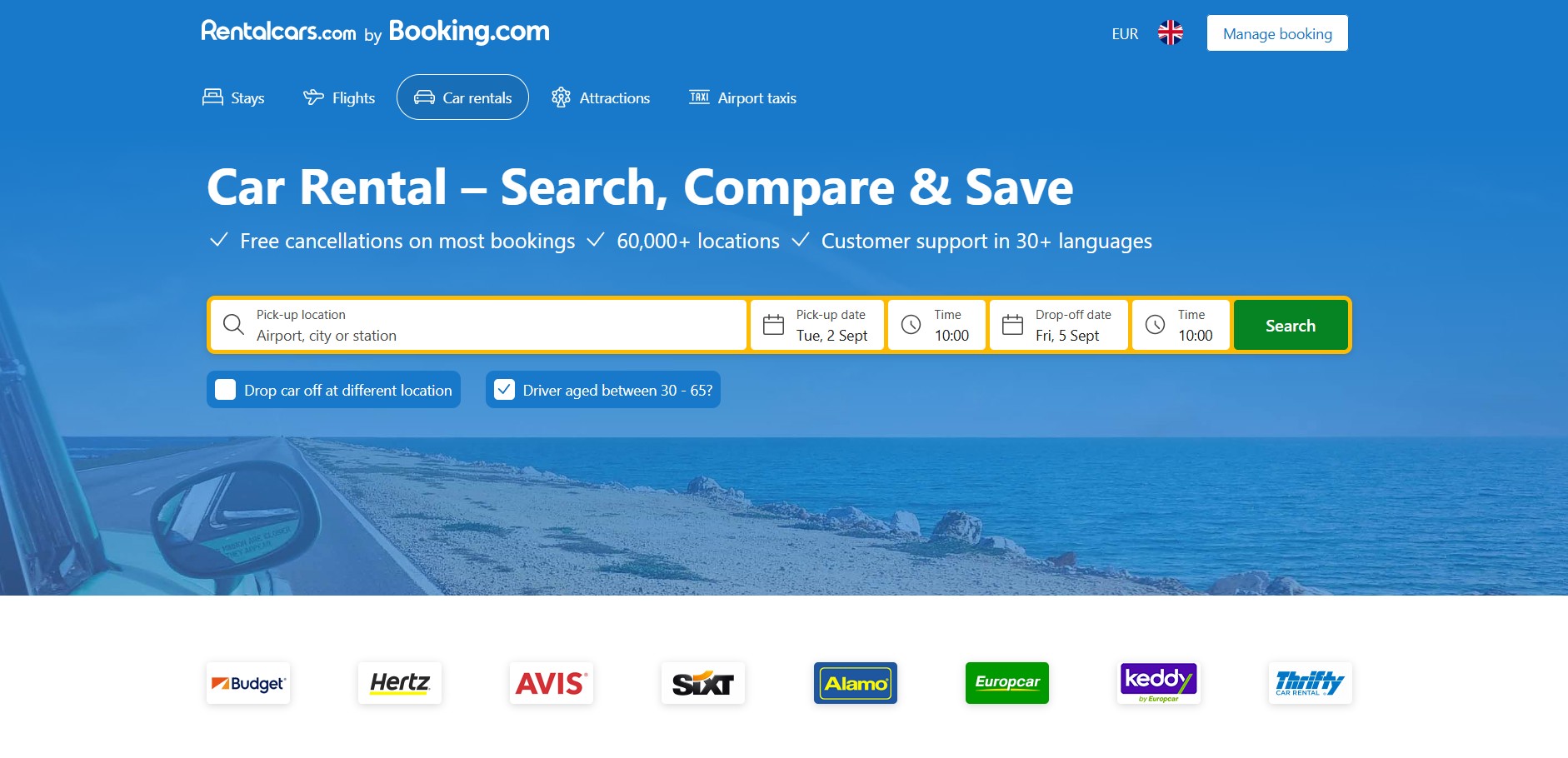 Programma di Affiliazione RentalCars