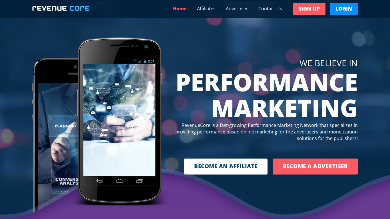 Programma di Affiliazione Revenue Core