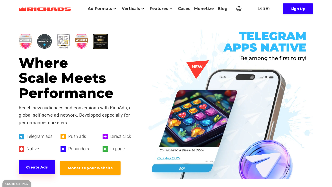 Programma di Affiliazione RichAds