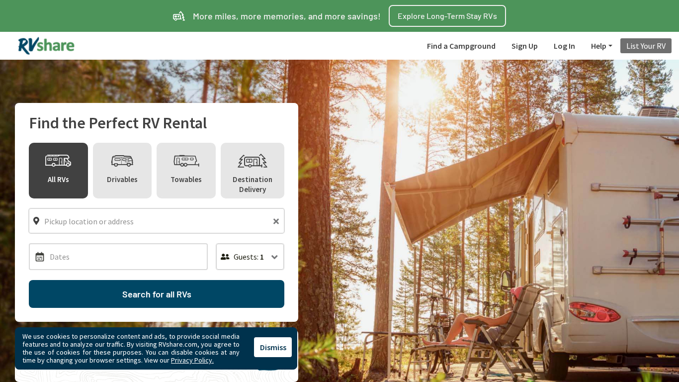 Programma di affiliazione RVshare