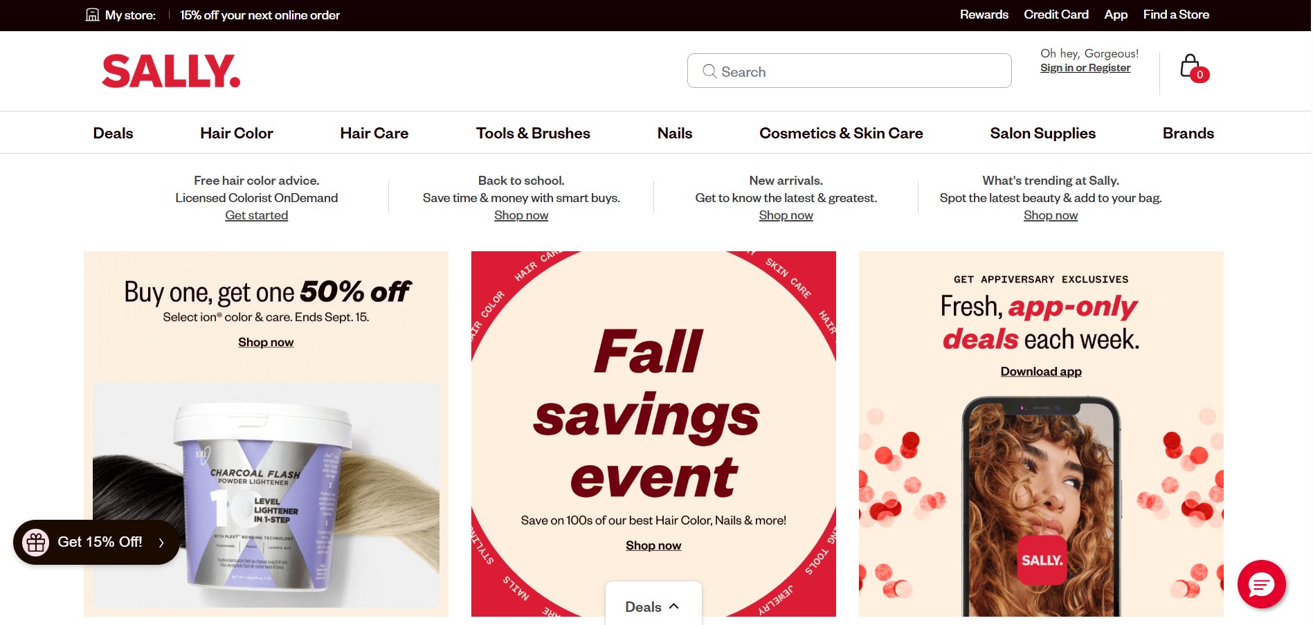 Programma di Affiliazione Sally Beauty