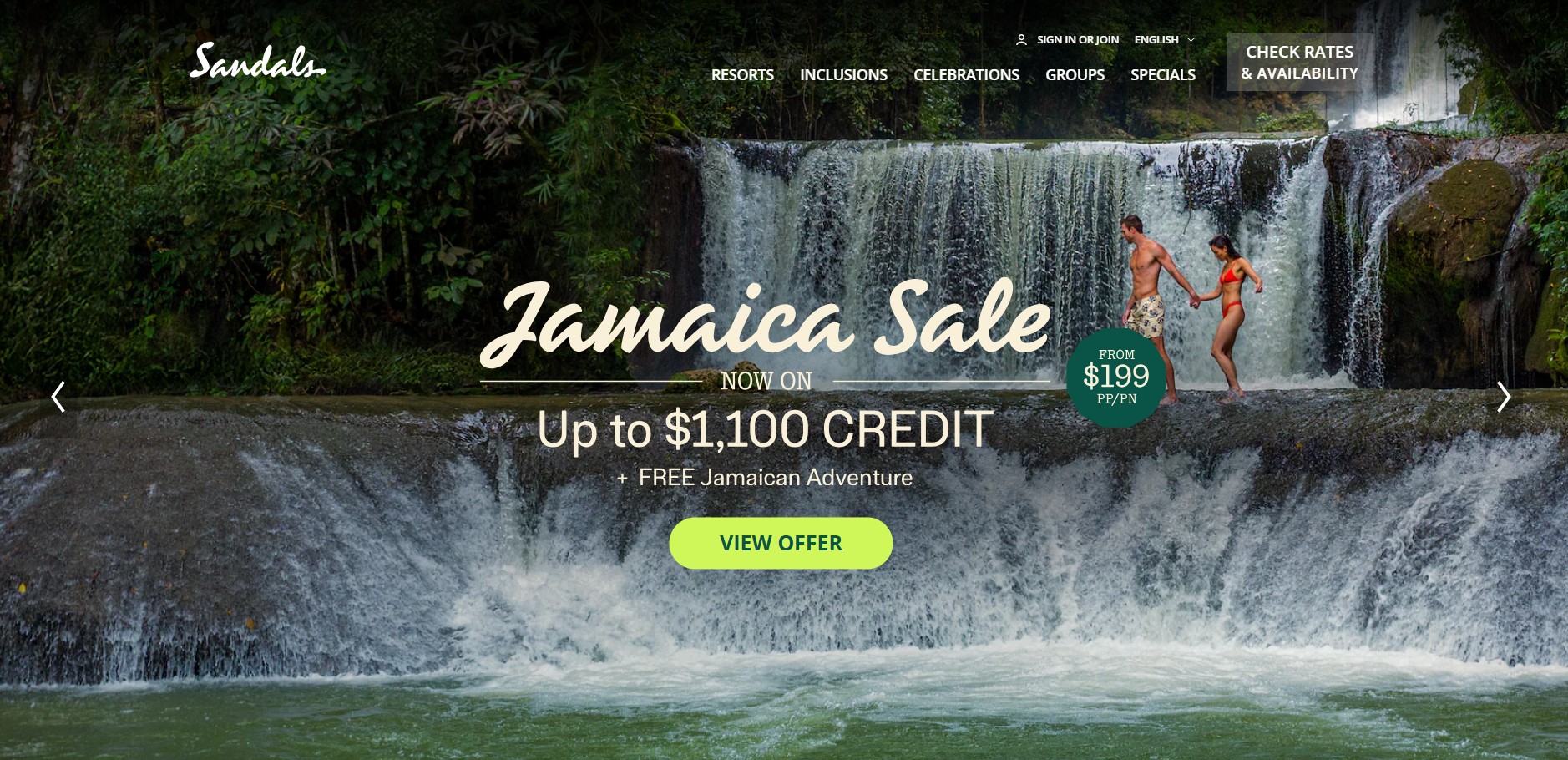 Programma di Affiliazione Sandals and Beaches