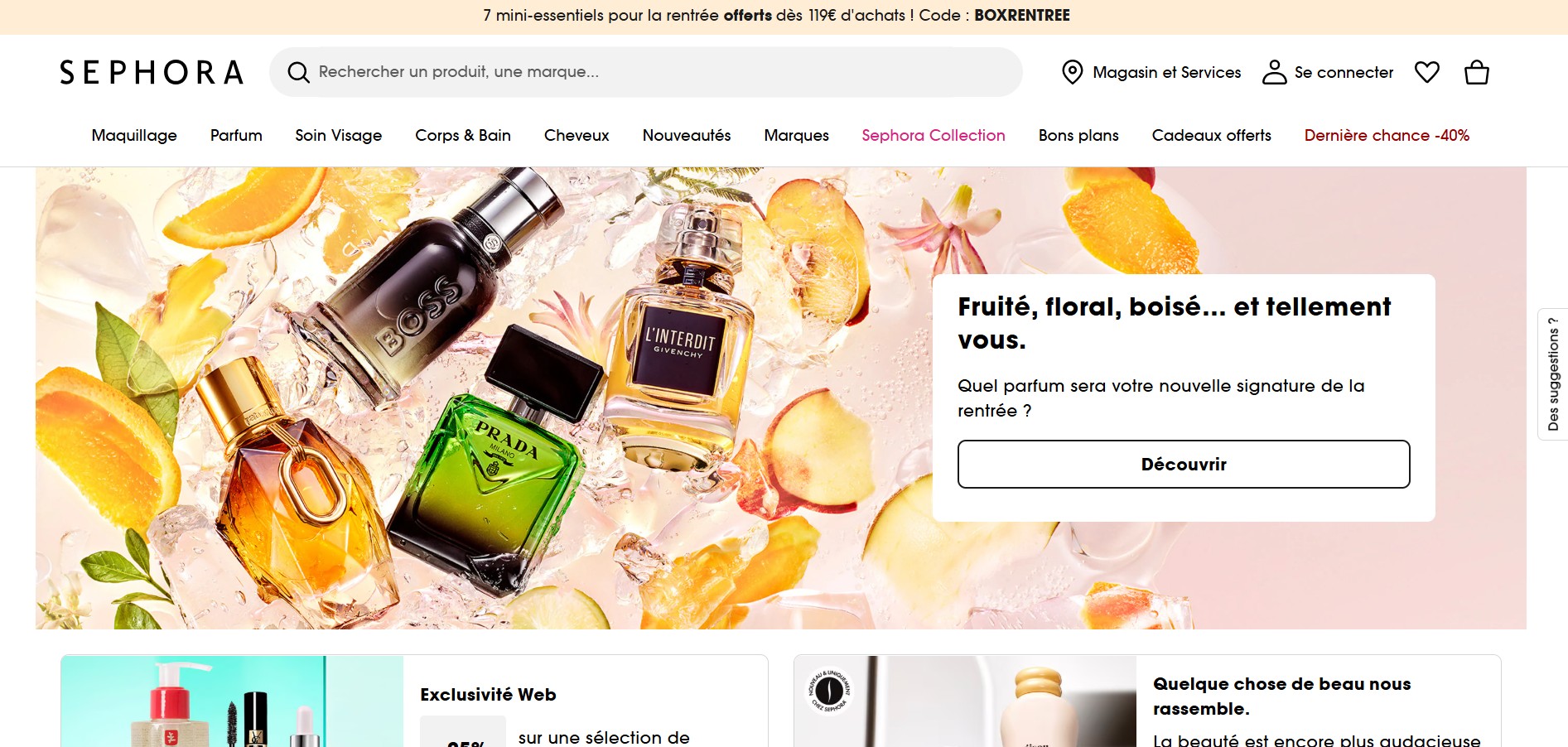 Programma di affiliazione Sephora