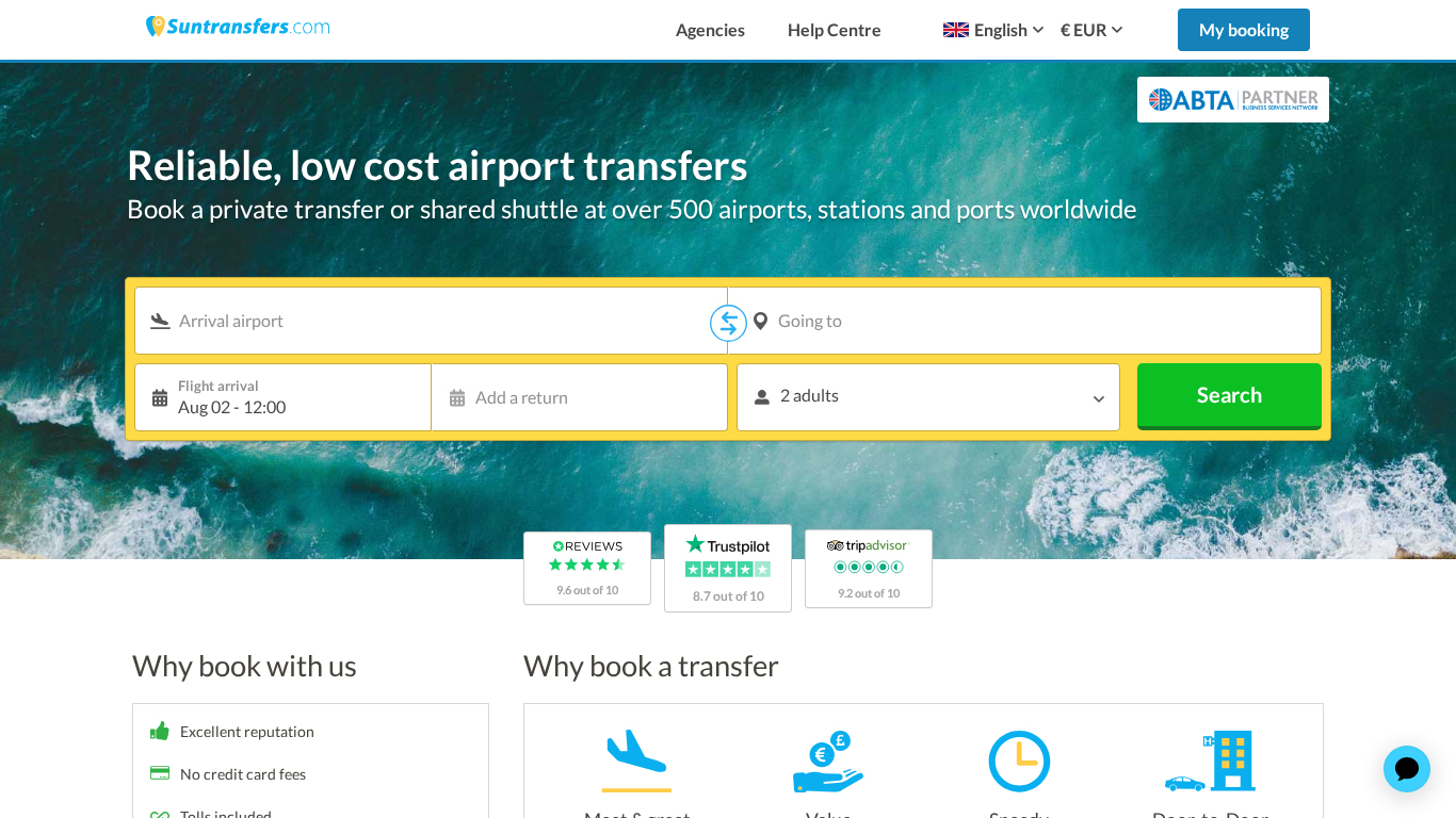 Programma di Affiliazione Suntrasfers.com