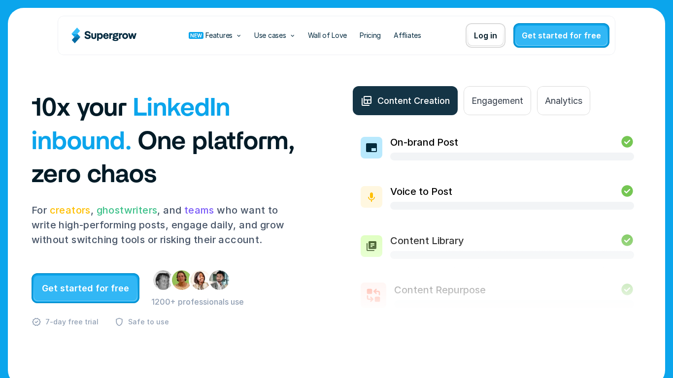 Programma di Affiliazione Supergrow