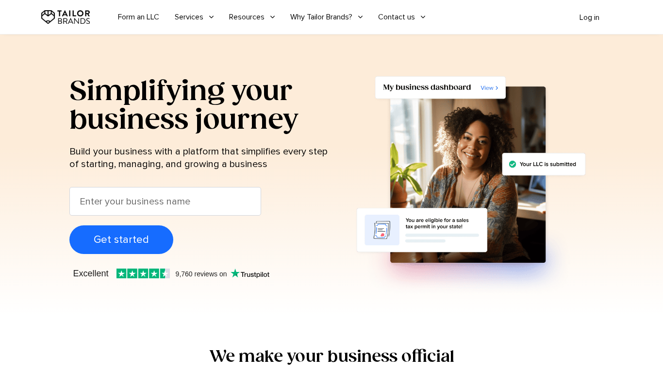 Programma di affiliazione TailorBrands