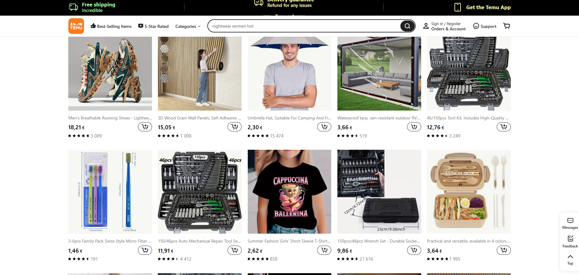 Programma di Affiliazione Temu Europe