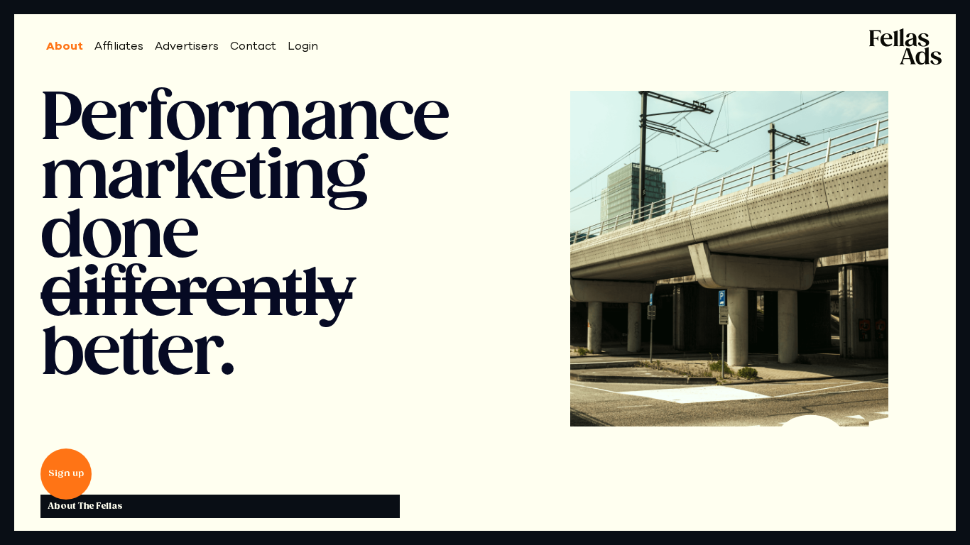 Programma di Affiliazione The Fellas Ads