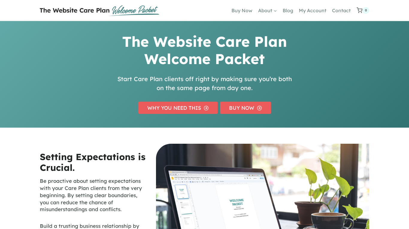 Programma di Affiliazione The Website Care Plan