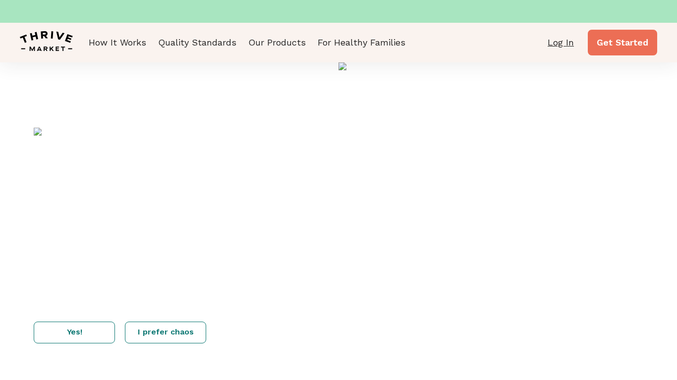 Programma di affiliazione Thrive Market
