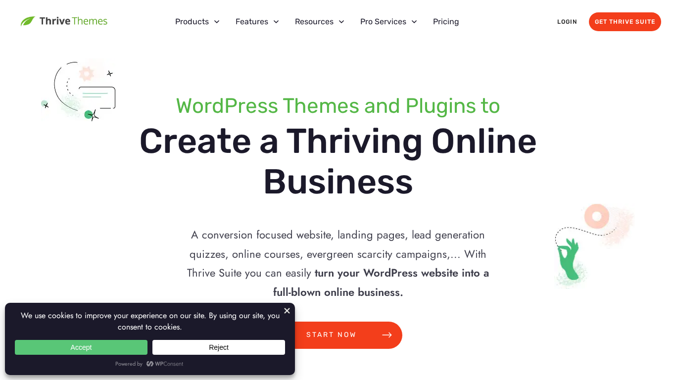 Programma di affiliazione Thrive Themes