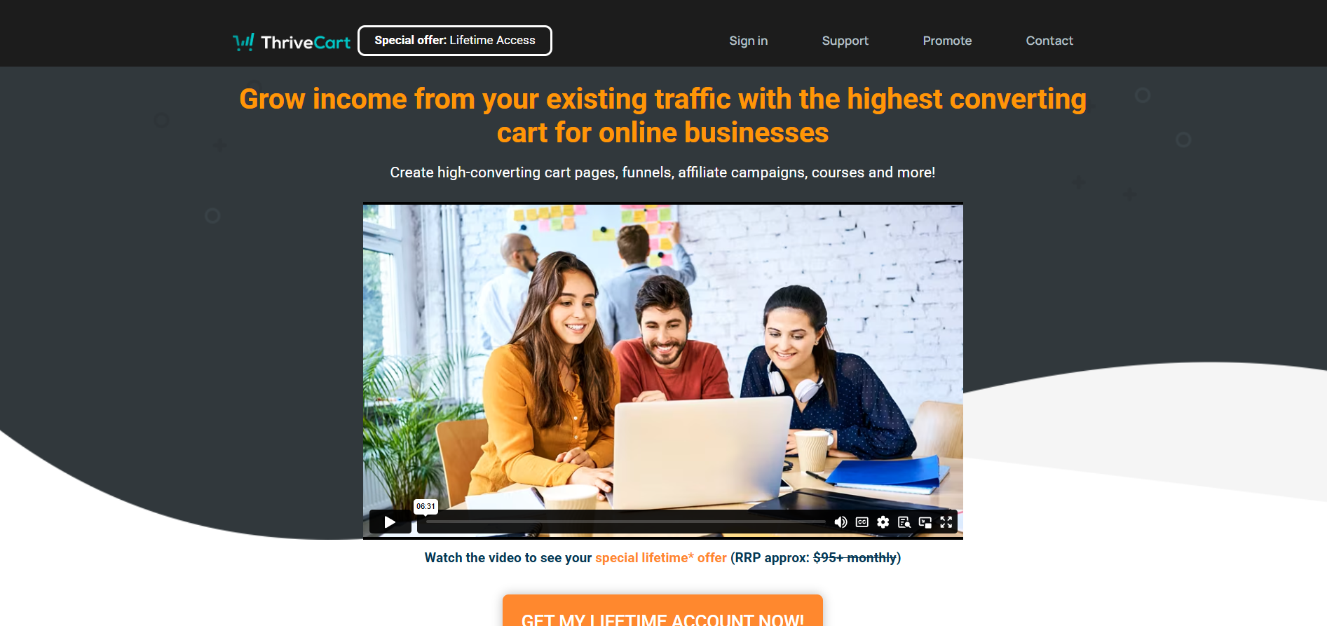 Programma di affiliazione ThriveCart