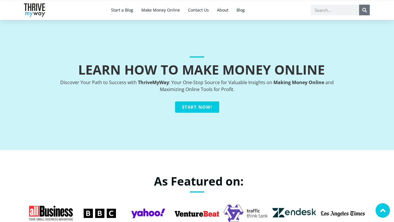 Programma di Affiliazione ThriveMyWay