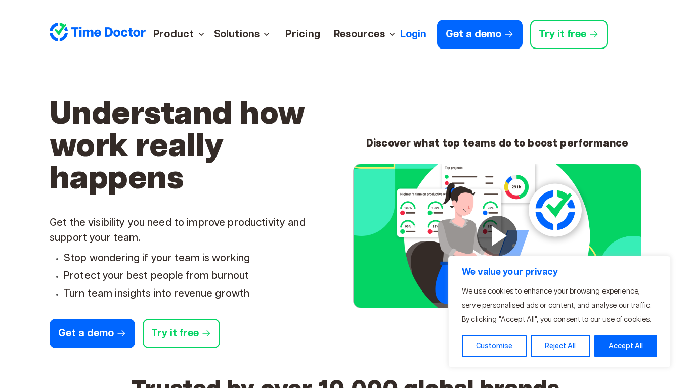 Programma di affiliazione Time Doctor