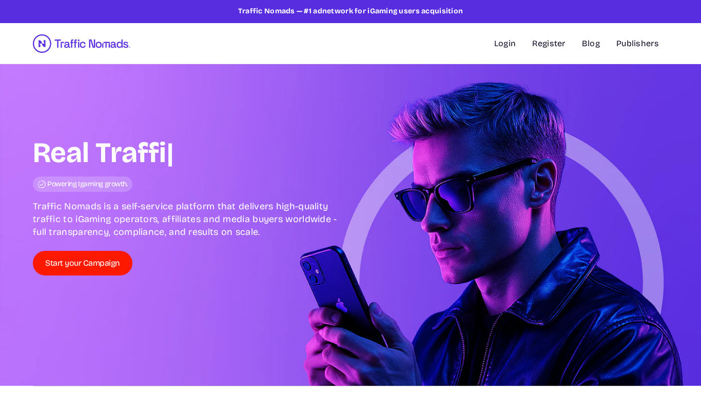 Programma di Affiliazione Traffic Nomads