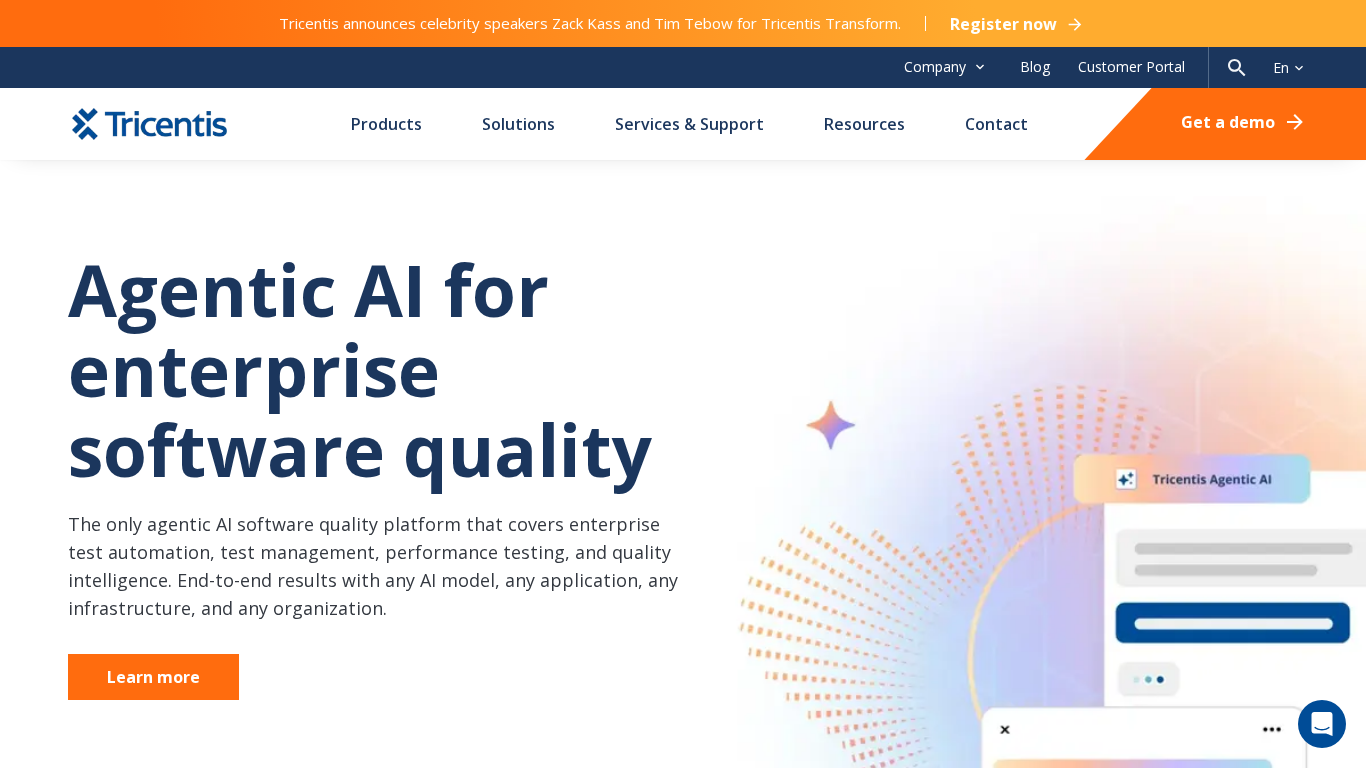 Programma di affiliazione Tricentis