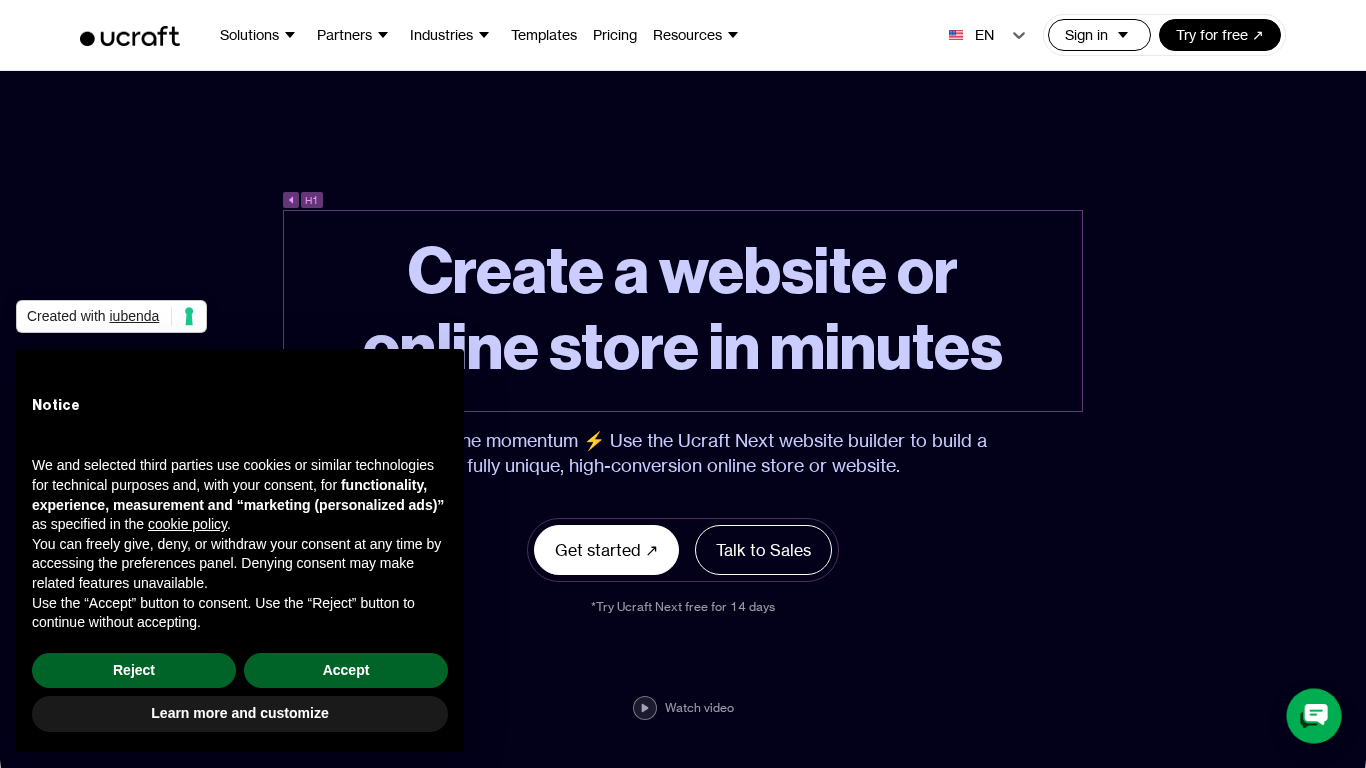 Programma di affiliazione Ucraft
