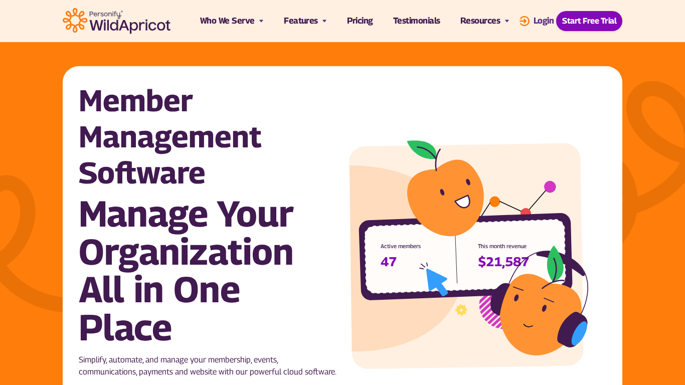 Programma di affiliazione Wild Apricot