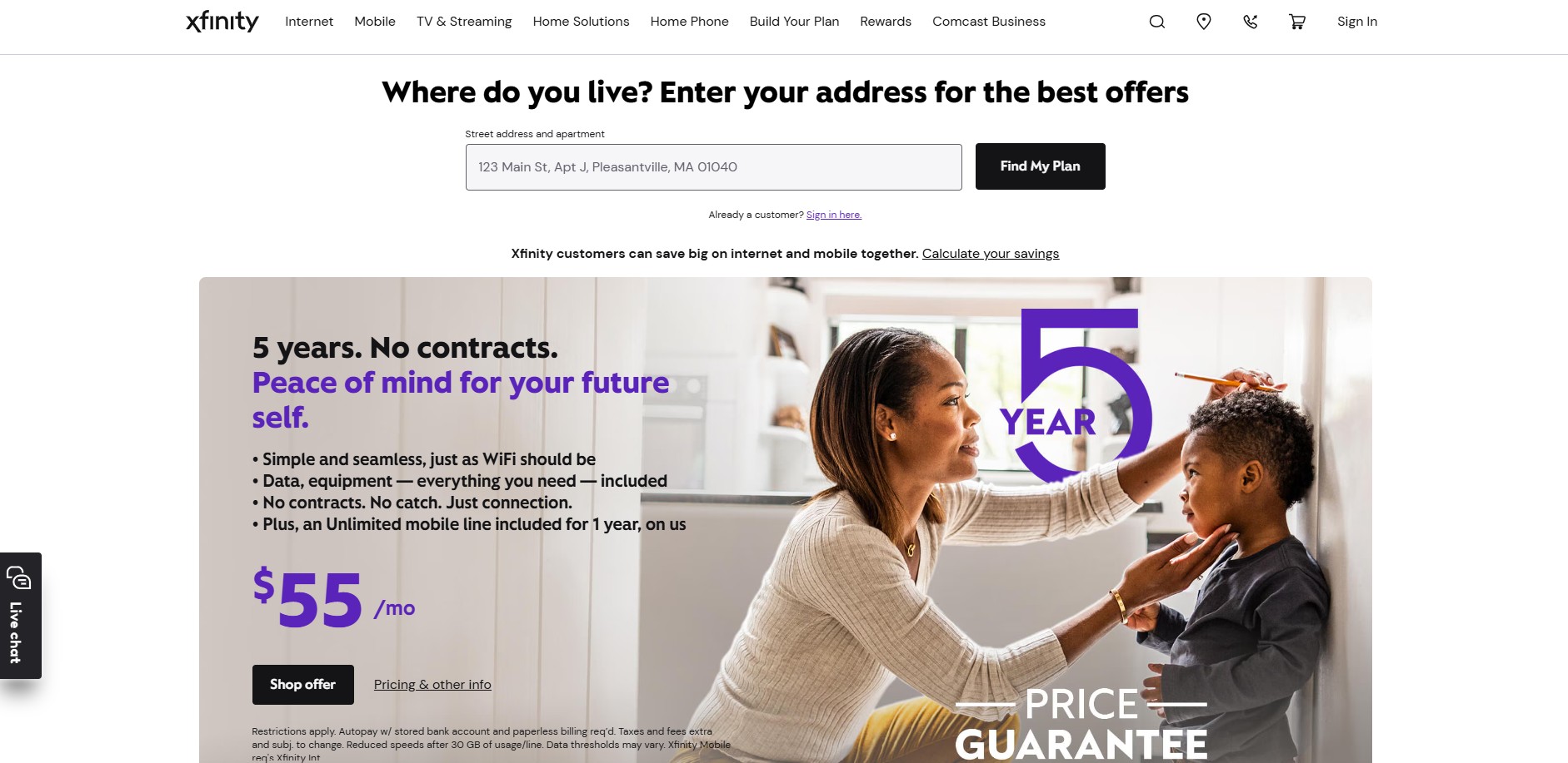 Programma di affiliazione Xfinity