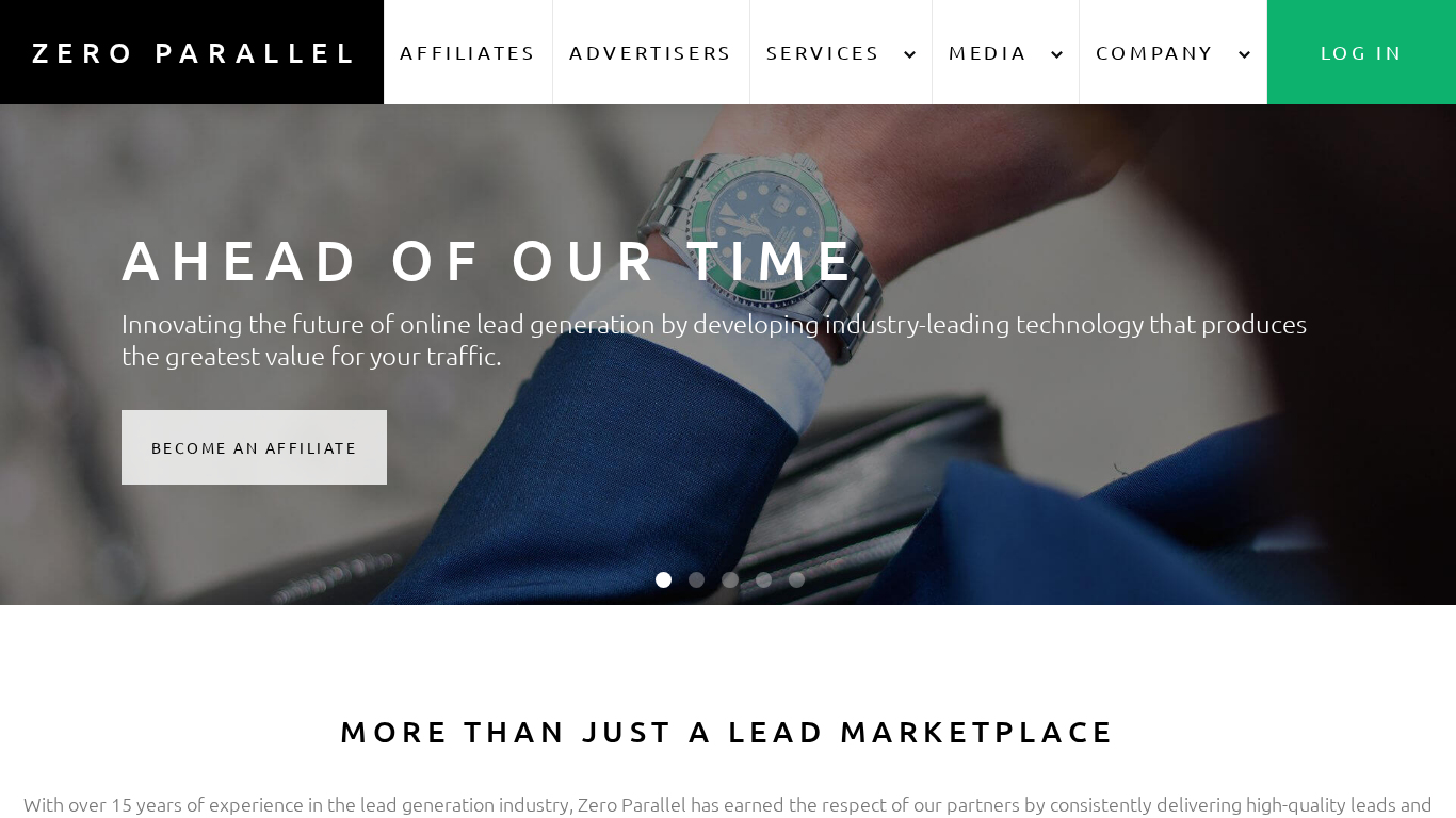 Programma di affiliazione Zero Parallel