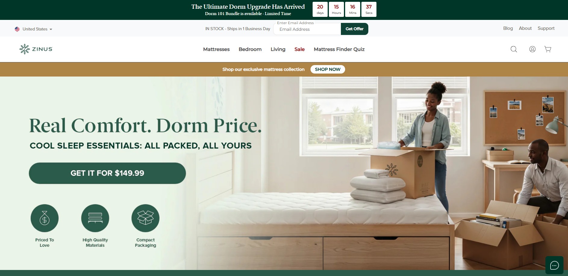 Programma di affiliazione Zinus