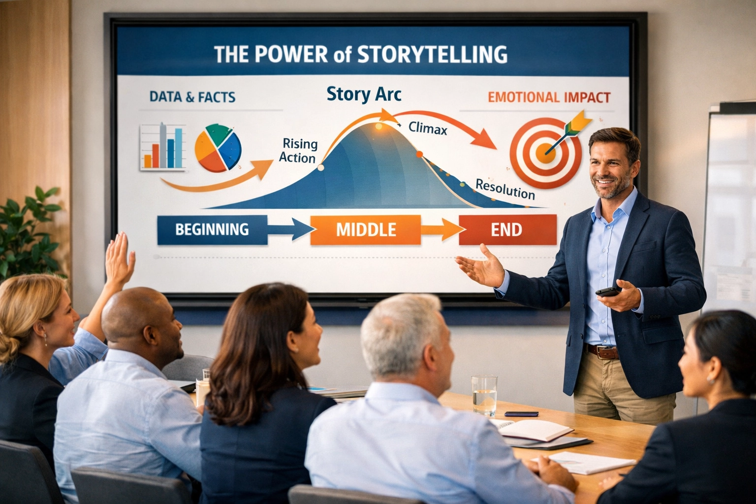 Storytelling aziendale che crea coinvolgimento emotivo con i clienti