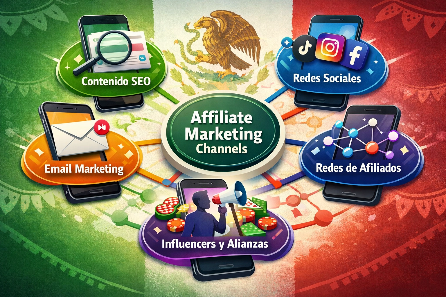 Canali di Marketing di Affiliazione per il Gioco d’Azzardo Online in Messico