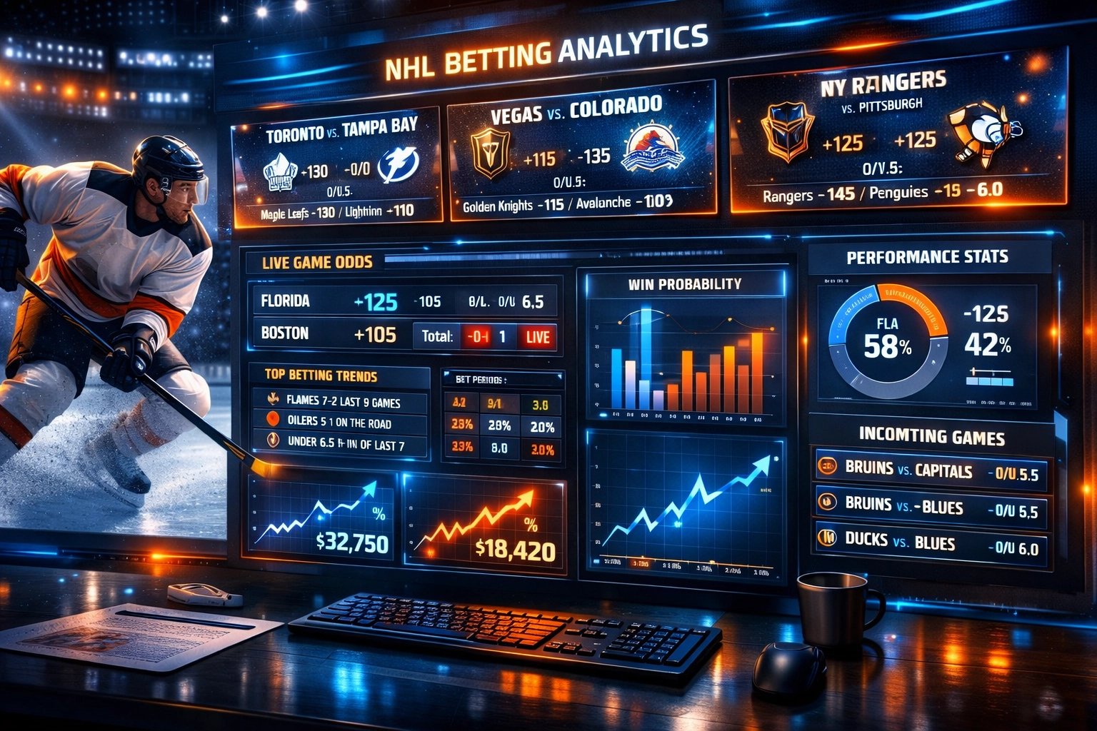 Affiliate Marketing per le Scommesse NHL: Strategia per la Stagione di Hockey