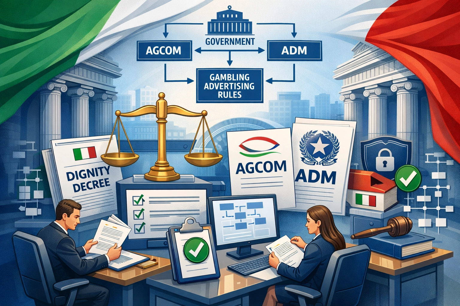 Restrizioni sulla pubblicità del gioco d'azzardo in Italia: cosa non possono promuovere gli affiliati