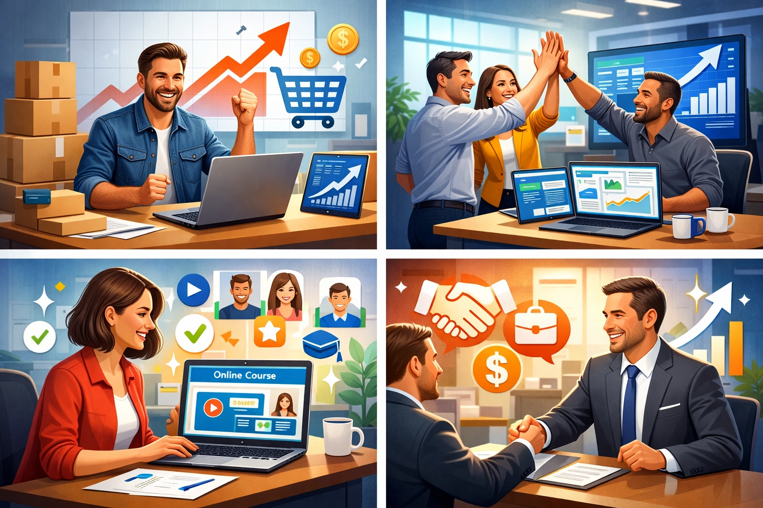 Real-world success scenarios of businesses using PostAffiliatePro Ultimate package