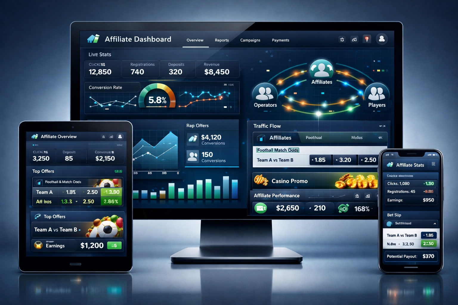 Piattaforma MyAffiliates per le Scommesse Sportive: Guida Utente Completa