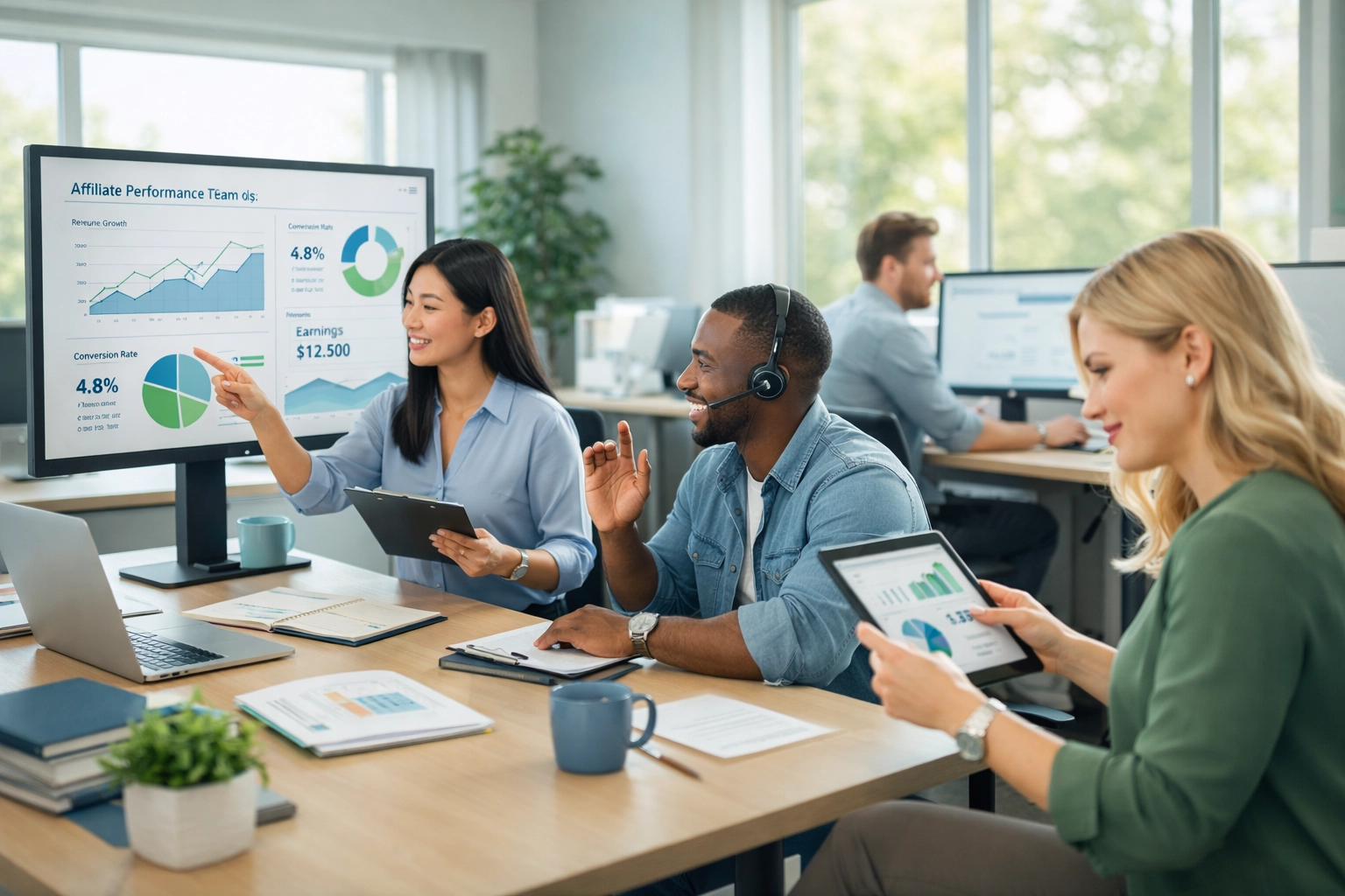 Collaborazione del team di supporto affiliati