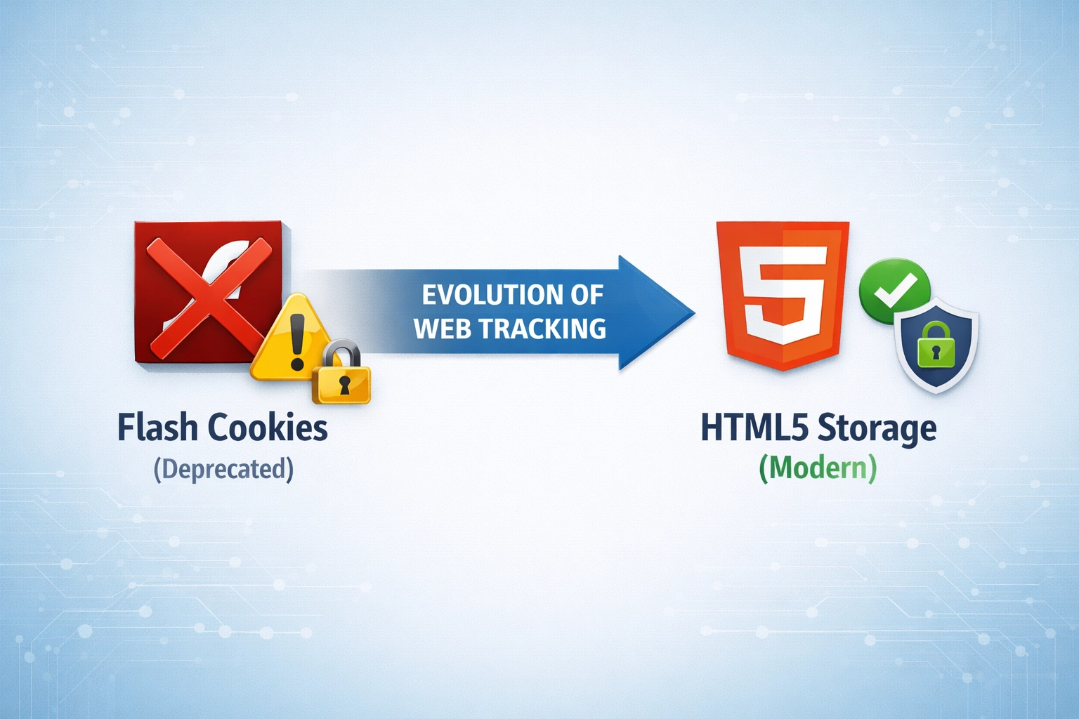 Evoluzione dei cookie Flash verso il tracciamento HTML5