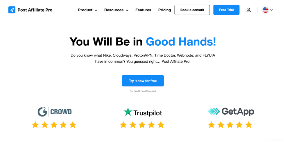 Home page Post Affiliate Pro