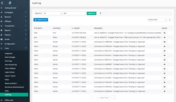 News: Panel Theme & Audit Log