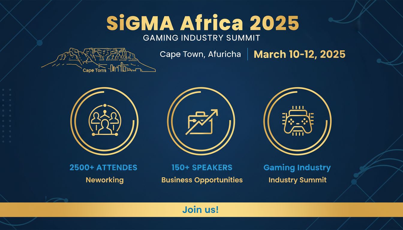 SiGMA Africa 2025 Conference Details - Cape Town, March 10-12, 2500 Attendees, 150+ Speakers