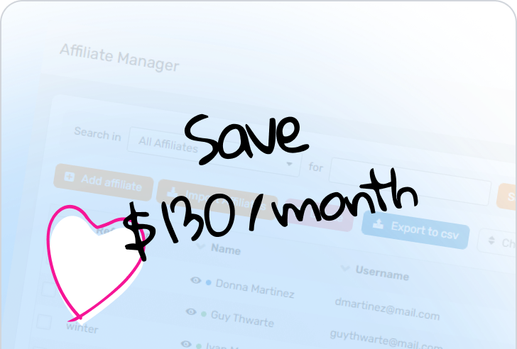 Risparmia $130/mese