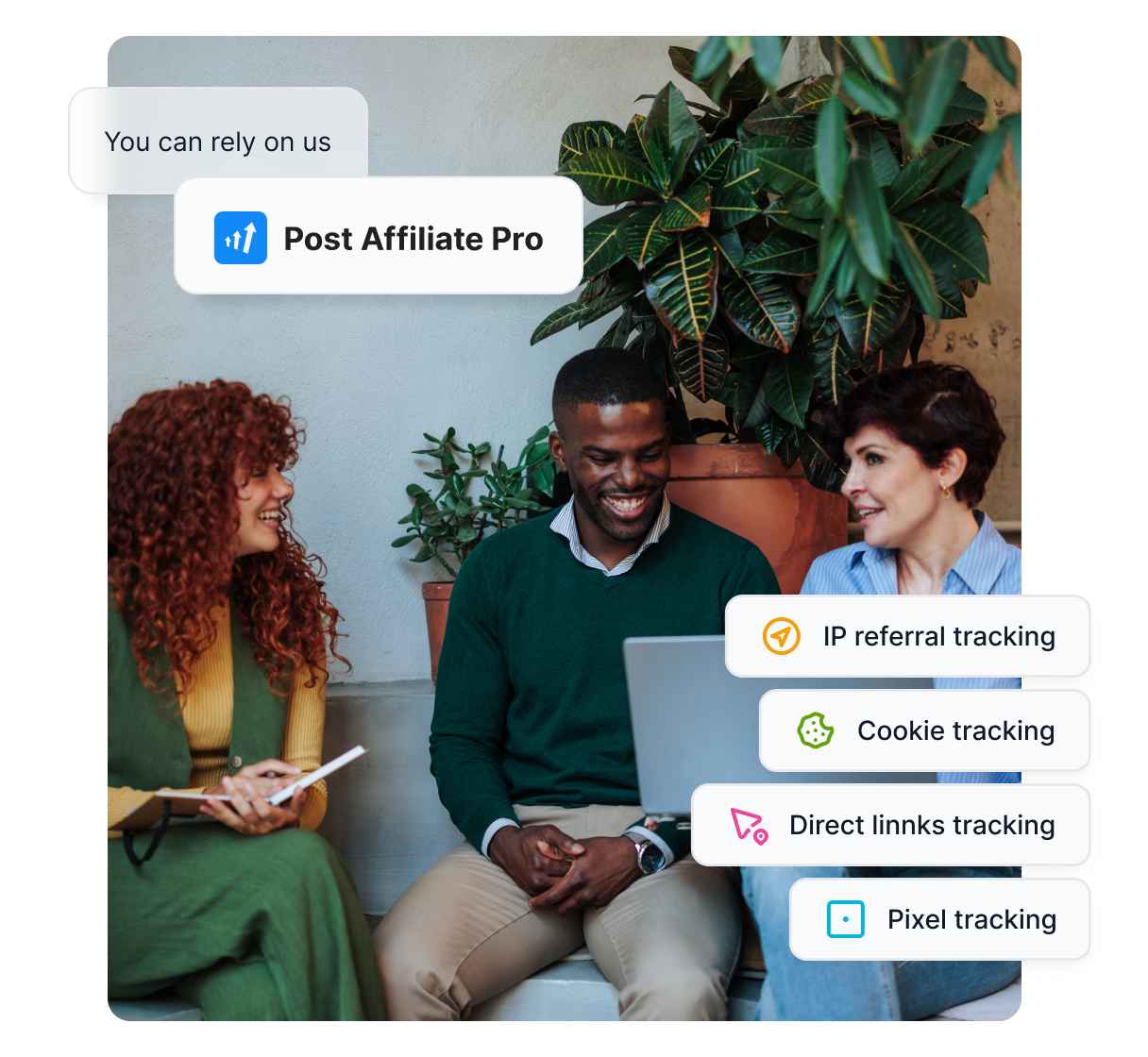 Screenshot della dashboard di Post Affiliate Pro con panoramica generale e metriche.